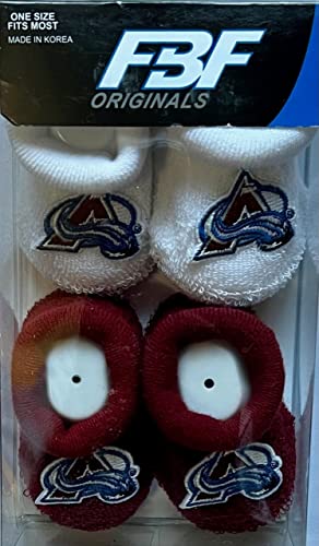 Image of FBF - NHL Infant Bootie Socks 0-12 Months - 2 Pack