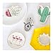 HMYDZ Produkte Cactus Platte Keramik Plate Nordic Style Dekorative Speisen Teller Schmuck Tray-Ring-Armband-Halter (Size : Flamingos)