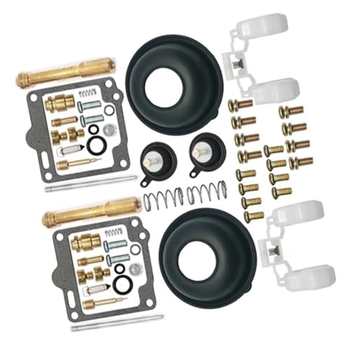 Kit réparation carburateur XV750 Virago 1988-1998 membrane piston flotteur moto joint