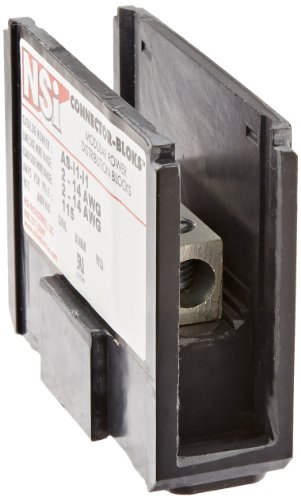 Bloc de connecteur et réducteur de ligne 2-14 AWG pour distribution électrique sans perte