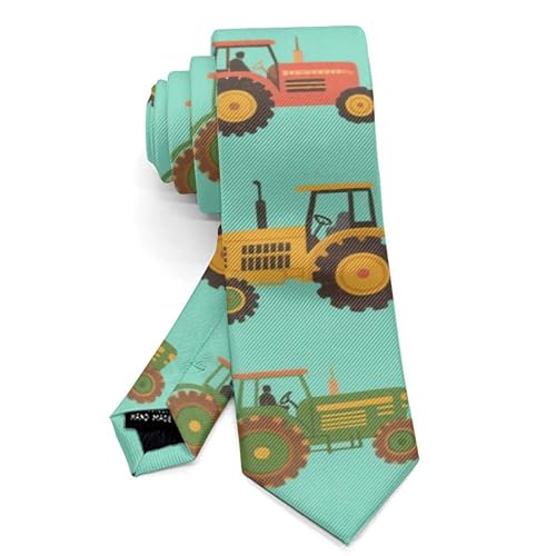 Men's Slim Paisley Necktie - Classic 3D Pattern Print Tie for Wedding, Prom3