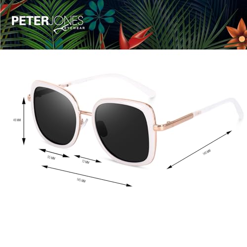 Image of Peter Jones Women Oversized Sunglasses (RD008)