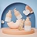 Babyology - 100% Edible Ingredients - All Natural Baby Wash and Shampoo Rose + Organic Baby Lotion SET - 12 FL OZ Good for Sensitive Skin or Eczema - Non Toxic - Fragrance Free (Set of 2)