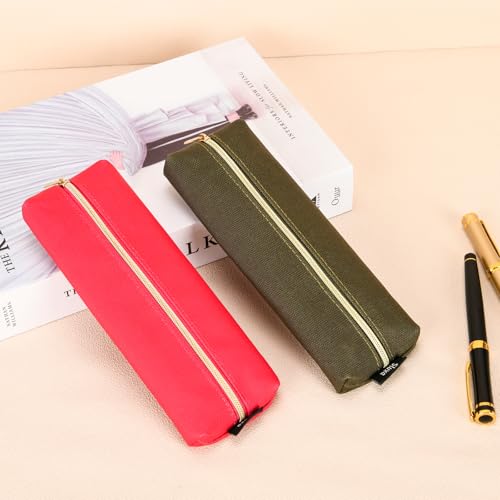 Image of Luxury Pen cases for adults, Fashion pen case, Medium college pencil case ， Big Capacity pencil pouch.