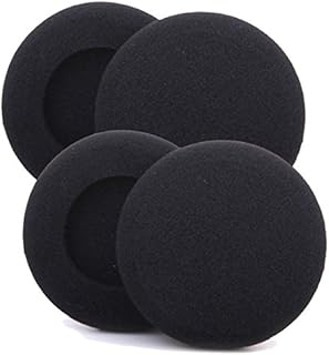 33Malls 4 Pack Replacement Earpad Foam Sponge Cover for Headphone(40mm 50mm 58mm 65mm 80mm) (40mm 1.5 inch)