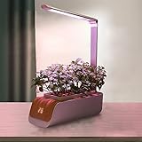 🌼【Diseño inteligente automático】 Diseño inteligente visual, fácil de comprobar el nivel del agua. La pantalla de temperatura digital proporciona luz y temperatura adecuadas para la etapa de crecimiento de la planta. La bomba silenciosa por debajo de 30 decibeles le permite disfrutar de un sueño tranquilo y sin interrupciones.