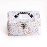 El mejor regalo: cajas de joyería de diseño simple y compacto con elegante aspecto exterior. Gran opción de regalo para madre, novia, esposa, hija, compañeros de clase, colegas, amigas.