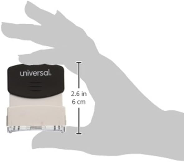 Universal Message Stamp, Posted, Pre-Inked One-Color, Red (10065)
