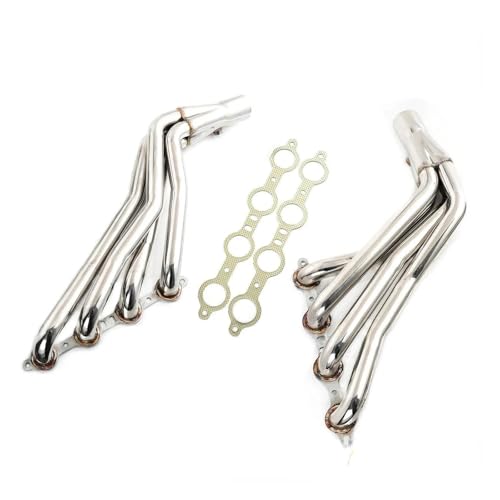 車の排気管 に適合する シボレー に適合する ポンティアック に適合する ビュイック LS1 LS2 LS3 LS6 LSステンレスエキゾーストマニホールド LSスワップロングチューブヘッダー 1-3/4インチ 自動車排気管アクセサリー