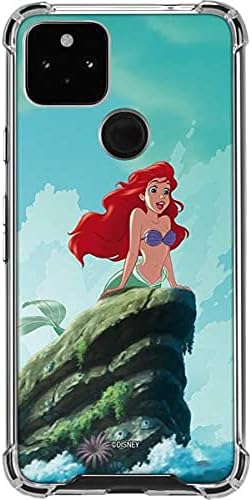 Skinit Clear Phone Case Compatible with Google Pixel 4a 5G - Officially Licensed Disney The Little Mermaid Ariel Part of Your World Design