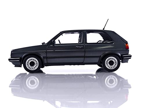 Norev 1:18 VW Golf CL 1988 - Grey Metallic miniatura 2