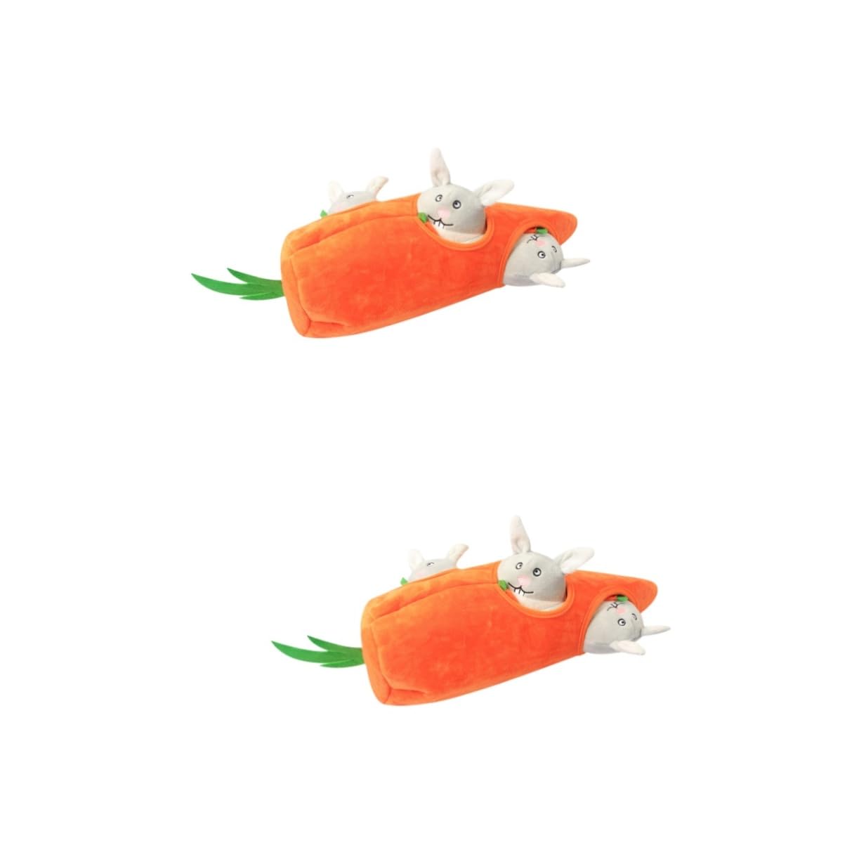 FOMIYES Lot de 2 Jouets Couineurs en Peluche pour Animaux de Compagnie Jouets à Mâcher pour Chiens de Taille Moyenne Et Très Taille. Les Chiens Adorent Les Sons Couineurs.