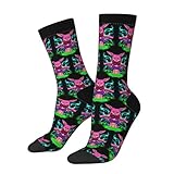 Athletic Socks Taille : la largeur du pied est de 8,5 cm, la longueur de la semelle est de 21 cm, la longueur totale des chaussettes est de 42 cm. Taille UK : 4-9. Taille européenne : 36-44. Couramment utilisées pour tous les hommes/femmes
