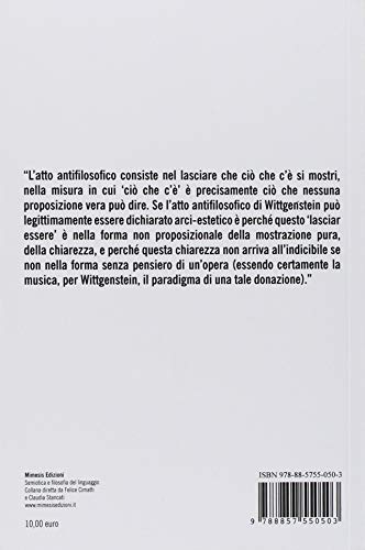 L'antifilosofia Di Wittgenstein - 2