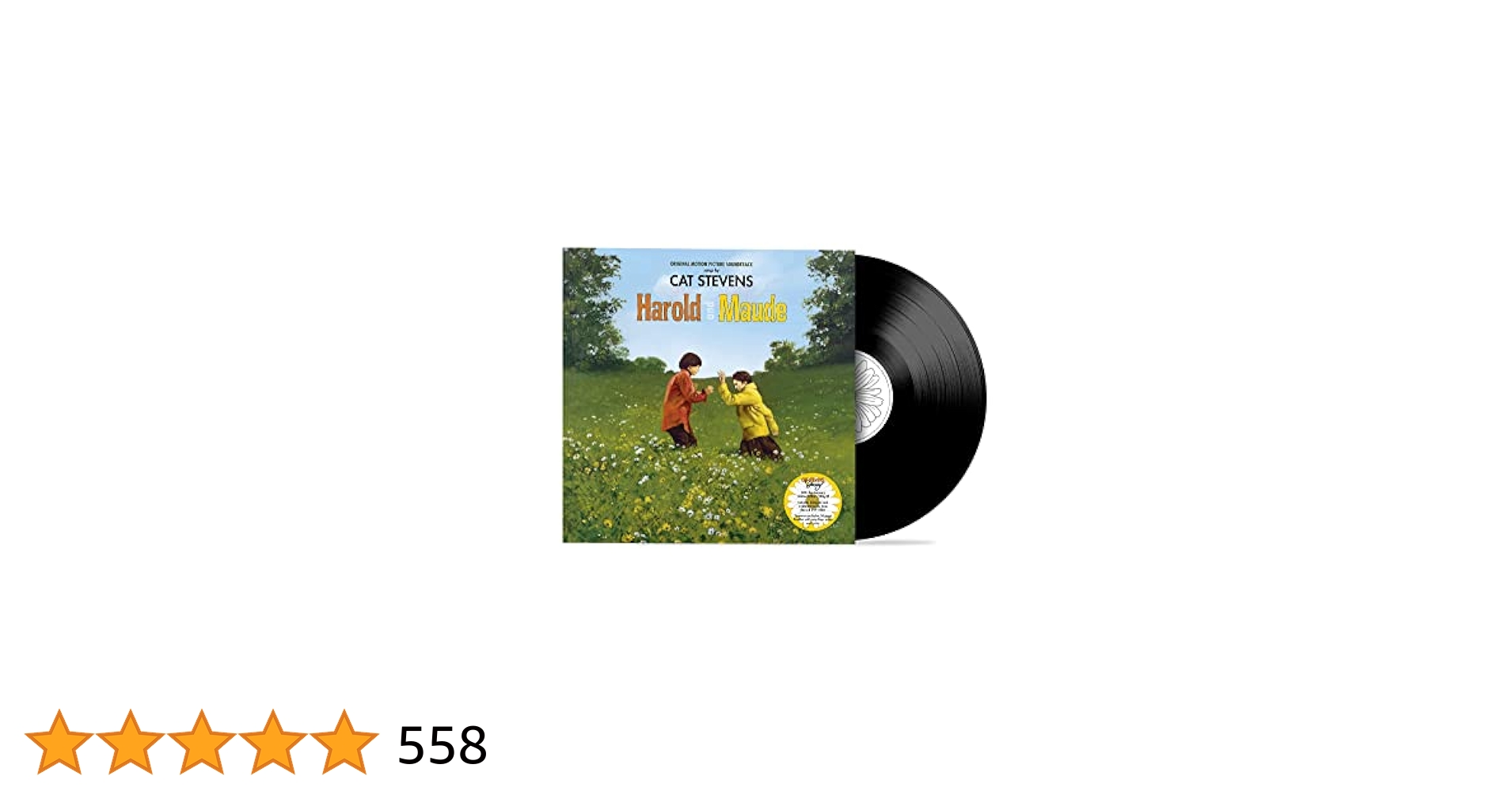 LPレコード Cat Stevens Harold and Maude Amazon.com: Songs From Harold & Maude (180G/Yellow Vinyl