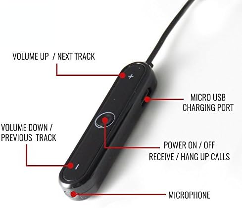 REYTID Wireless Bluetooth Adapter Converter Cable Compatible with Bose QuietComfort 3 / QC3 Headphones - Convert Wired to Wireless!