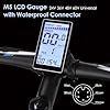 Electric Cycle LCD Display, 24V 36V 48V 60V Universal E Scooter M5 E Display Meter Control Panel 5 Pin Electric Scooter Panel Screen for 31.8 22.2mm Electric #1