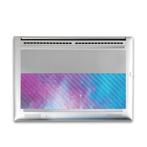 Image of Carbon Fiber Gaming Skin Compatible with HP Envy x360 16 inch (2023) - Cotton Candy Sky - Premium 3M Vinyl Protective Wrap Decal Cover - Easy to Apply | Crafted in The USA by MightySkins