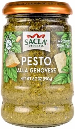 Sacla Italia Classic Basil Pesto 190g