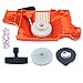 Starter Recoil Assembly Pulley Spring Handle Rope Kit For HUSQVARNA 55 RANCHER, 50, 51, 55 Chainsaw Replace Parts