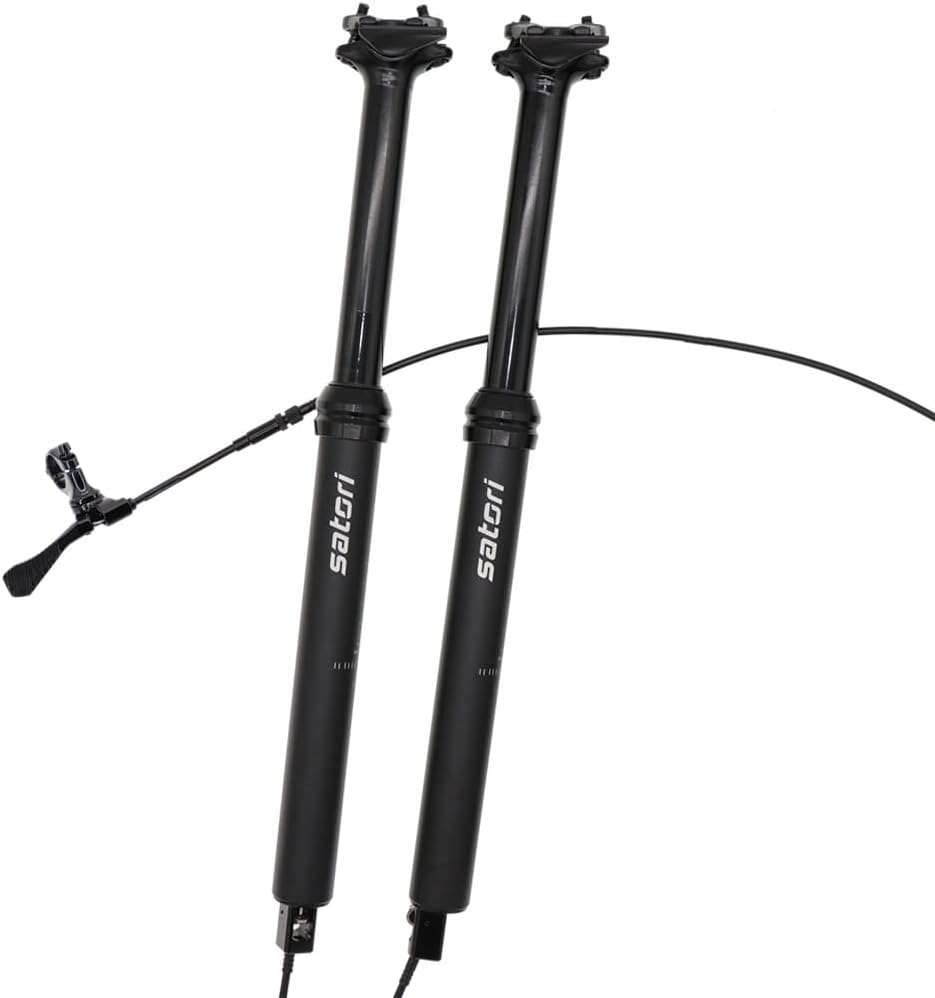 DJC MTB Dropper Seatpost Adjustable Height 125mm 150mm Travel, Satori Sorata Pro, Internal External Routing Cable