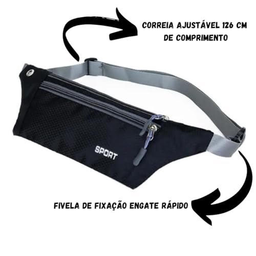 Pochete Para Corrida Masculina Feminana Fitness Academia Ciclismo Resistente À Água