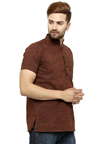 Image of Enchanted Drapes Men's Cotton Regular Kurta