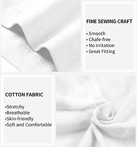 V FOR CITY Women's Cotton Tank Top with Shelf Bra Adjustable Wider Strap Camisole Basic Cami Tanks