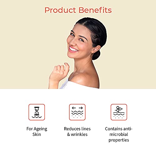 Image of Vedix Face Serum, Customised Ayurvedic Prastha FirmRestore Face Serum, Anti Aging Serum With Bakuchi + Daruharidra + Sariva for Ageing Skin - 20 ml