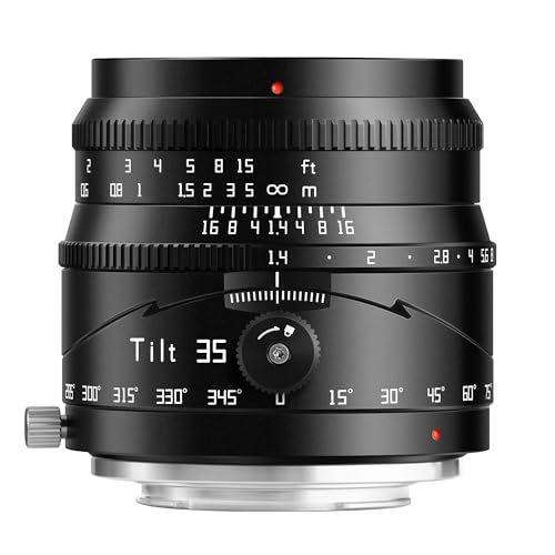 TTARTISAN 35mm F1.4 Tilt Lens APS-C Manual Focus Prime Lens Miniature World (for Fuji X)