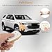 PIFOOG Key Fob Case for Chevy TPU 5 Button Keys Cover Shell Glittering Car Keychain for Malibu Equinox Trax Camaro Blazer Traverse Trailblazer Spark Girly Cute White Gold