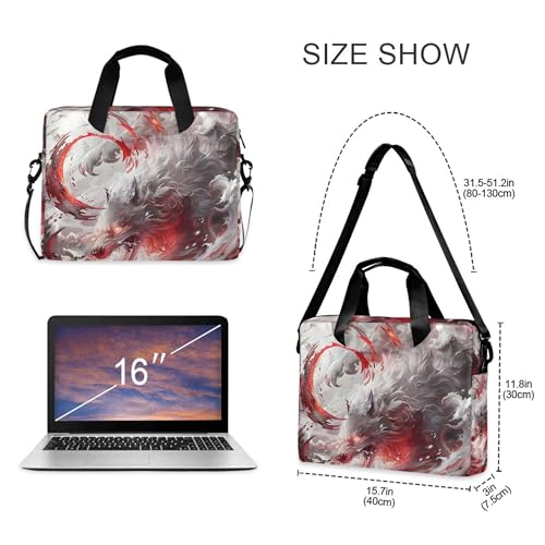 Bolso maletín para laptop 13-15.6 pulgadas miniatura 4