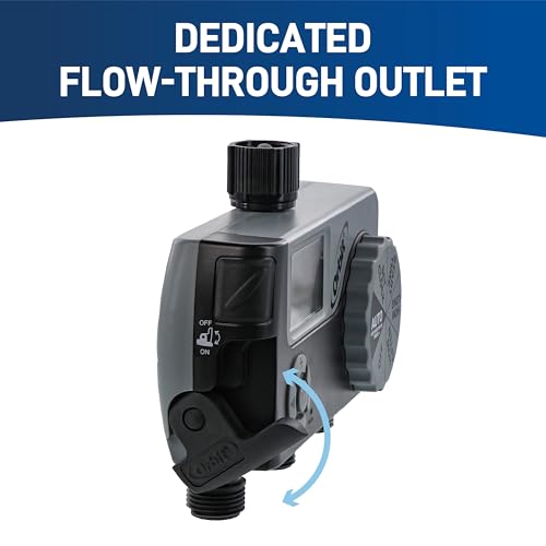 Orbit 56233D 3-Outlet Digital Watering Timer, 3 valves, Black and Gray by Orbit - Image 4