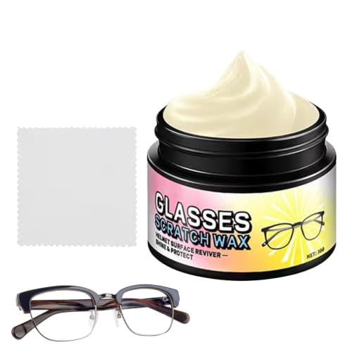 Kit di riparazione occhiali – Detergente per restauro , eliminatore di con morbido, accessorio per la manutenzione, formula sicura e non abrasiva, kit di manutenzione