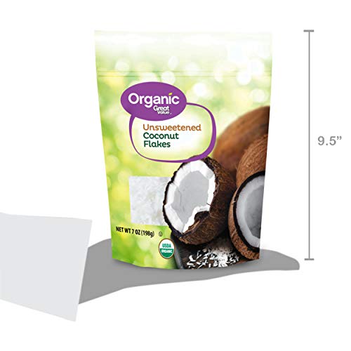 Great Value Organic Unsweetened Coconut Flakes, 7 oz (1) - Thumbnail 6