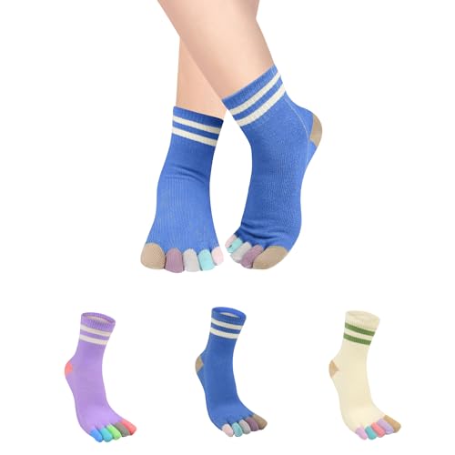 Benefeet Sox Funny Toe Socks Ankle Women Five Finger Socks Girls Cute Toe Seperated Cotton Sock Running Athletic Sock4