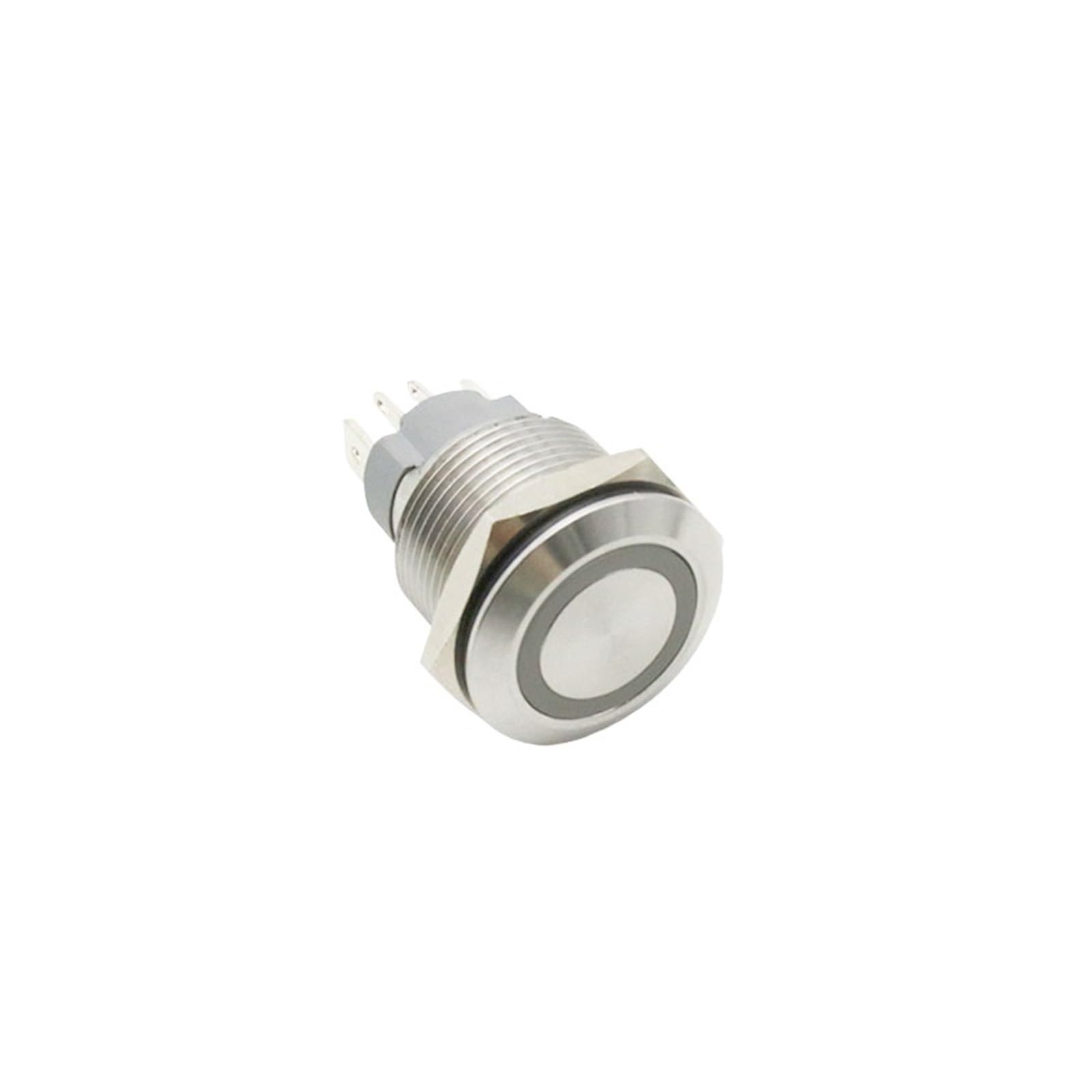 Bouton-poussoir étanche 15A avec LED verte 3V de démarrage - 7