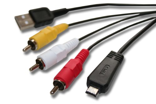 Vhbw cavo audio video AV con connettore USB