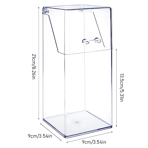 LTHERMELK Makeup Brush Holder, Acrylic Cosmetic Organiser Storage Box - Image 2