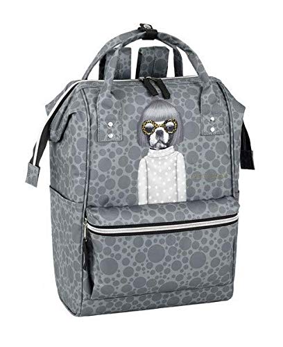 Pets Rock Spots Oficial Mochila Juvenil Con Asas Para Portátil Hasta 13   270x190x400