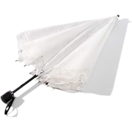 Amazon Honeystore 日傘 折りたたみ傘 晴雨兼用 Uvカット 花柄 レース レディース傘 白 Honeystore ハニーストア 傘 レインウェア 通販