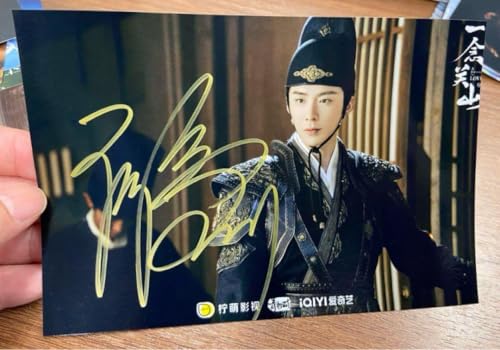 劉宇寧 一念関山宣伝直筆サイン写真のサムネイル