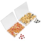 Utilisation polyvalente : punaises décoratives pour l’école, les enseignants ou les événements, elles s’adaptent à la maison, à la salle de classe et au bureau, vous aidant à organiser vos projets, calendriers et présentations créatives