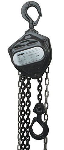 Kettenzug max. Höhe 3 m. Maschenweite 5 mm. (Traglast 500 kg)