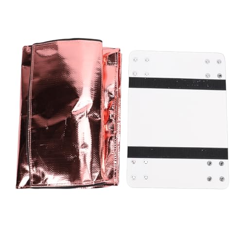 Bolsa con ruedas giratorias 360° plegable y cómoda para mudanzas oro rosa 6