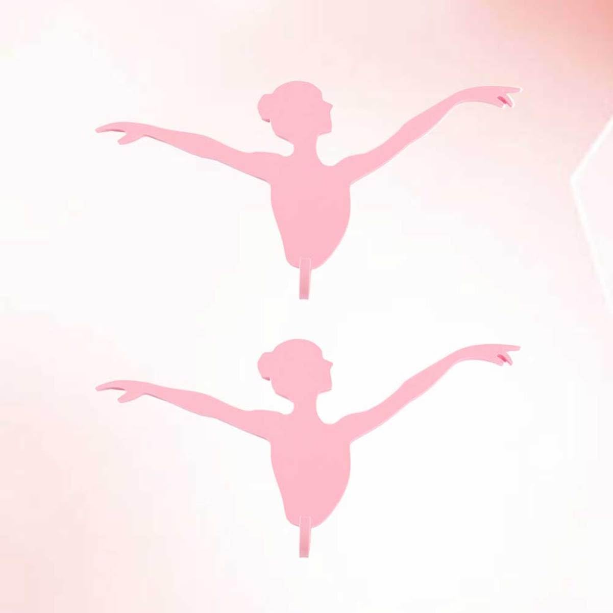 Alipis 4piezas Ganchos De Pared De Bailarina Creativos Para Colgar Toallas Paño De Limpieza y Diseño Elegante Para Decoración De Baño o Habitaciones