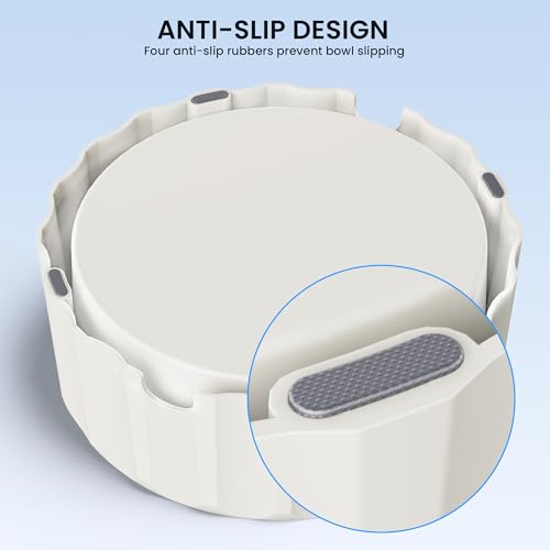 Dog-Water-Bowl-No-Spill-70oz2L-Large-Capacity-Dog-Water-Bowl-Dispenser-Non-Slip-No-Splash-Dog-Water-Bowl-Pet-Slow-Feeder-No-Drip-Dog-Water-Bowl-on-Vehicle-Slow-Water-Bowl-for-Dogs-and-Cat-White Dog Water Bowl No Spill 70oz2L Large Capacity Dog Water Bowl Dispenser Non Slip No Splash Dog Water Bowl Pet Slow Feeder No Drip Dog Water Bowl on Vehicle Slow Water Bowl for Dogs and Cat White