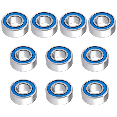 Image of High Performance Professional RC Ball Bearings 10pcs for Traxxas Arrma Axial HPI Team Associated Losi Redcat Racing RC Cars Trucks Models (5x10x4mm)