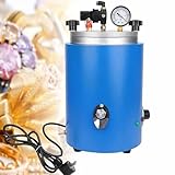 MIRRSSET Zylinderwachsspritzmaschine, 2L-Wachsspritzmaschine FüR Schmuck 350W, Temperaturbereich 30-110 ℃, Mit DüSe FüR Wachsspritzvakuum