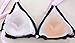 Silicone Triangle Push-up Breast Pads Cleavage Enhancer Swimsuit, Bikini and Bra Inserts for Summer